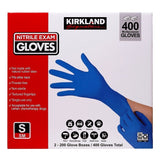 Kirkland Signature 400-count Nitrile Exam Gloves - Powder-free and Non-sterile