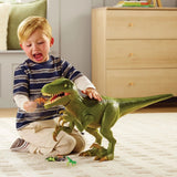 27.5" Super Size Interactive Raptor Dinosaur Storage Case with 5 Mini Dinos