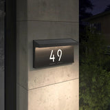Artika Bowen Solar LED Address Light Set with Numbers, Letters, and Plates