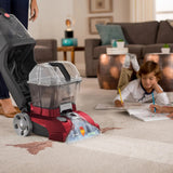 Hoover PowerScrub Deluxe Carpet Cleaner, 64 oz Pet Solution, SpinScrub, Upholste