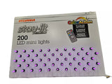Sylvania Stay-Lit Color Action LED Mini Lights, 400 Lights, 2-Pack with Remote