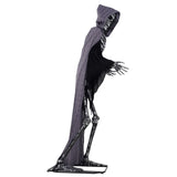 11' Pre-Lit Animated Towering Reaper with Motion-Activated Sound