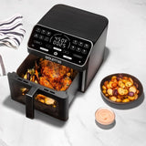 Gourmia 9 Qt Digital Air Fryer Ceramic Basket 12 Presets Viewing Window GAF998