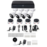 Lorex Fusion TD88128D4K1-E 4K Wi-Fi Infrared 12-Channel 2TB DVR Security System