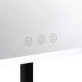 Glo-Tech Calypso Adjustable LED Vanity Mirror w/ 7x Magnifier & 3 Light Modes