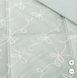 Berkshire Herringbone Microfiber Down Alternative Blanket, 66” x 96”