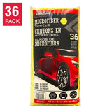 Kirkland Signature 16 in X 16 In Ultra Plush Microfiber Towel, 36-Count for Auto