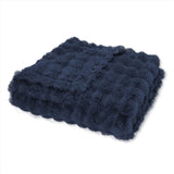 Ashford Home Heavyweight Ultra-Fine Faux Fur Throw Blanket, 60" x 70", 800 GSM