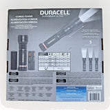 Duracell Durabeam Ultra Hybrid LED Flashlights,1500 Lumens,Set of 4 Rechargeable