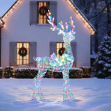 Member’s Mark 76" Pre-Lit Color-Changing Reindeer Buck with 460 RGBIC LED Lights & Remote