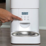 PetSafe FlexFeed Automatic Pet Feeder Bundle with 8-Meal Scheduling & 12 Food Saver Pouches