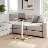 23.6" Northridge Home Versalift Mobile Adjustable-Height Desk – Tilting Top, Pneumatic Pedal & Locking Casters