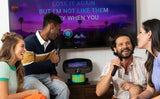 Singing Machine Ultimate Karaoke Party System with Vocal Removal & Charging Mics