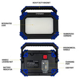 Westinghouse 2000 lm Rechargeable LED Work Lights & Power Bank, 2-Pack