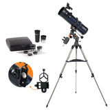 Celestron AstroMaster 130EQ Telescope with Eyepiece Kit Smartphone Adapter NEW