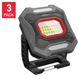 Infinity X1 2000 Lumen Rechargeable Worklights - 3 Pack