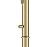 Bridgeport Designs Everett Downbridge Floor Lamp – Adjustable Reading Lamp with Linen Shade, Light Diffuser & LED Bulb