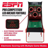 ESPN Pro Competition LED Arcade Football Game - Fold Flat Steel Frame Sensors