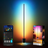 Govee Smart Floor Lamp 2, 60" RGBICWW LED Corner Lamp, 1725 lm Matter Compatible