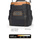 Duracell 5000L Tri-Powered LED Lantern, Rechargeable Camping Lantern with Solar