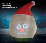 Mr. Chill 6 ft. ANIMAT3D Inflatable Snowman with Projected Animation and Sound