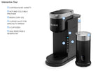 Keurig K-Cafe Barista Bar Single Serve Coffee Maker with Milk Frother,