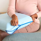 Sealy Posturepedic Dual Support Memory Foam Pillow Queen Size with Cooling Cover