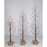 Member’s Mark 3-Piece Pre-Lit Winter Tree Set with 159 Twinkling LED Lights