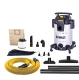 DeWalt 8 Gallon 5 PHP Stainless Steel Wet/Dry Vacuum