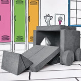 Yourigami Kids Convertible Play Fort Modular Foam Cushions