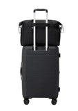 TESPORT 2-in-1 Convertible Black Pickleball Bag – Removable Paddle Sleeve, Shoe Compartment & Tote Design