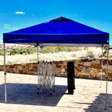POPUP-SHADE 10' × 10' Instant Canopy with One-Person Setup and Wheeled Carry Bag