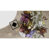 Elements Rustic Ceramic Amphora Vase – Stoneware Decorative Vase with Double Handles, Watertight Floral Display Accent