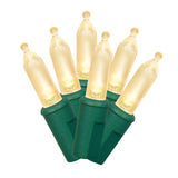 Holiday Time 21 Ft 100-Count Incandescent Mini Christmas String Lights, 2 Pack