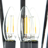 Lutec 89" H Outdoor LED Solar Post Light - 300 lm Aluminum Vintage Street Light