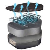 Exerpeutic Upright Folding Bike – 300lb Capacity, Airsoft Seat, Compact Storage