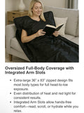 LifeTrend Infrared Sauna Blanket with 660nm Red Light Therapy, Full-Body Portable Sauna