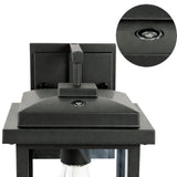 Energetic Lighting Modern 15" Coach Light - 800lm Matte Black Wall Light