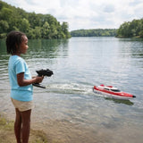 Amax Wave Master High Speed RC Boat - 17 MPH Top Speed Ready-to-Run Remote Boat