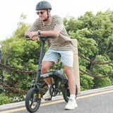 Hiboy C1 Folding Electric Bike – 350W Commuter eBike with 20 MPH Speed & Pedal Assist