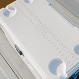 Igloo 70 QT Marine Ultra Ice Chest Cooler, White and Gray, 102-Can Capacity