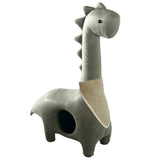 Catry Dinosaur 47.2" Cat Tree with Cozy Condo & Soft Plush, Cat Playful Dinosaur