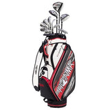 HONMA T//WORLD XP-2 Men’s Right-Handed Golf Club Set – 11-Piece Stiff Flex Complete Set with Driver, Fairway Wood, Hybrid, Irons, Putter & Cart Bag