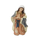 Member's Mark Hand-Painted Nativity Set with Creche & Removable Baby Jesus, 9-Piece