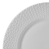 40-Piece Mikasa Lattice White Bone China Dinnerware Set – Service for 8