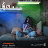 SYLVANIA SMART+ 13 ft WiFi LED Strip Lights 2-Pk RGB Color Changing Alexa Google