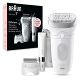 Braun Silk-épil 7 SE7-441 Wet & Dry Cordless Epilator and Shaver Kit for Women