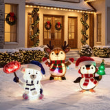 Member’s Mark 3-Piece Pre-Lit Pop-Up Holiday Pals with LED C9 Lights