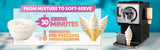 Gourmia GSI1020 2-Quart Automatic Soft Serve Ice Cream and Frozen Drink Maker