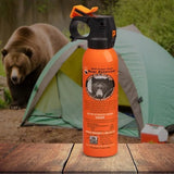 UDAP Bear Spray 2-Pack with Griz Guard Holsters – 40 ft Range EPA-Registered Bear Deterrent